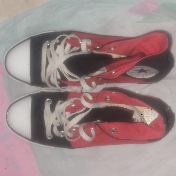 Mens Converse All Stars 'Tri-color Black Rec
